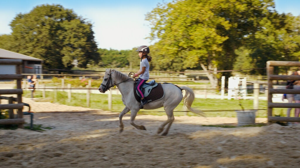 Un galop en poney